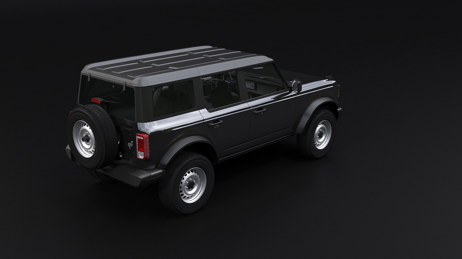 Ford Bronco 2021 Base 3D Model - TurboSquid 1818563
