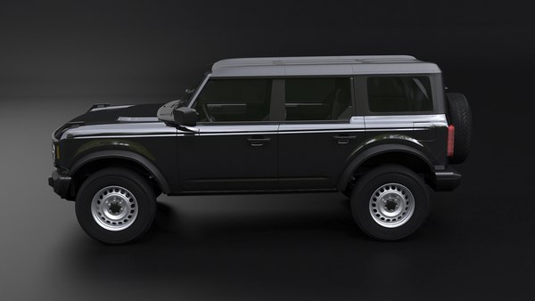 Ford Bronco 2021 Base 3D model - TurboSquid 1818563