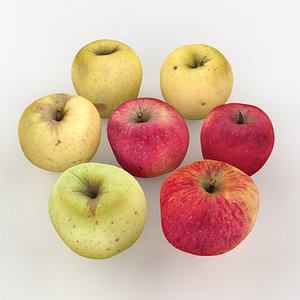 3D Apple Scan Set 1 model