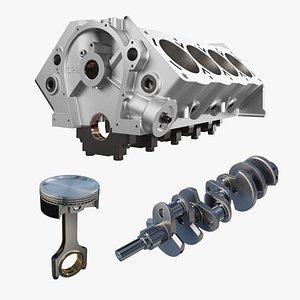 V8 Engine Collection 1 model