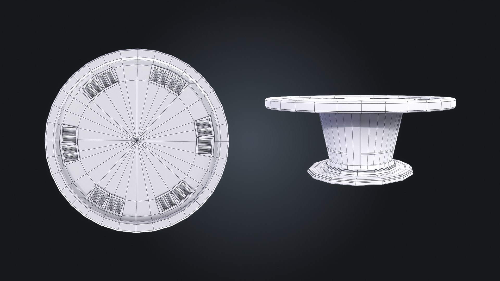 Poker Table 3D model https://p.turbosquid.com/ts-thumb/q3/n8ocVG/iA/img_8/jpg/1783715943/1920x1080/fit_q87/0259eb1856a0c6fdf6ebf724b0fac344b7d5ce15/img_8.jpg