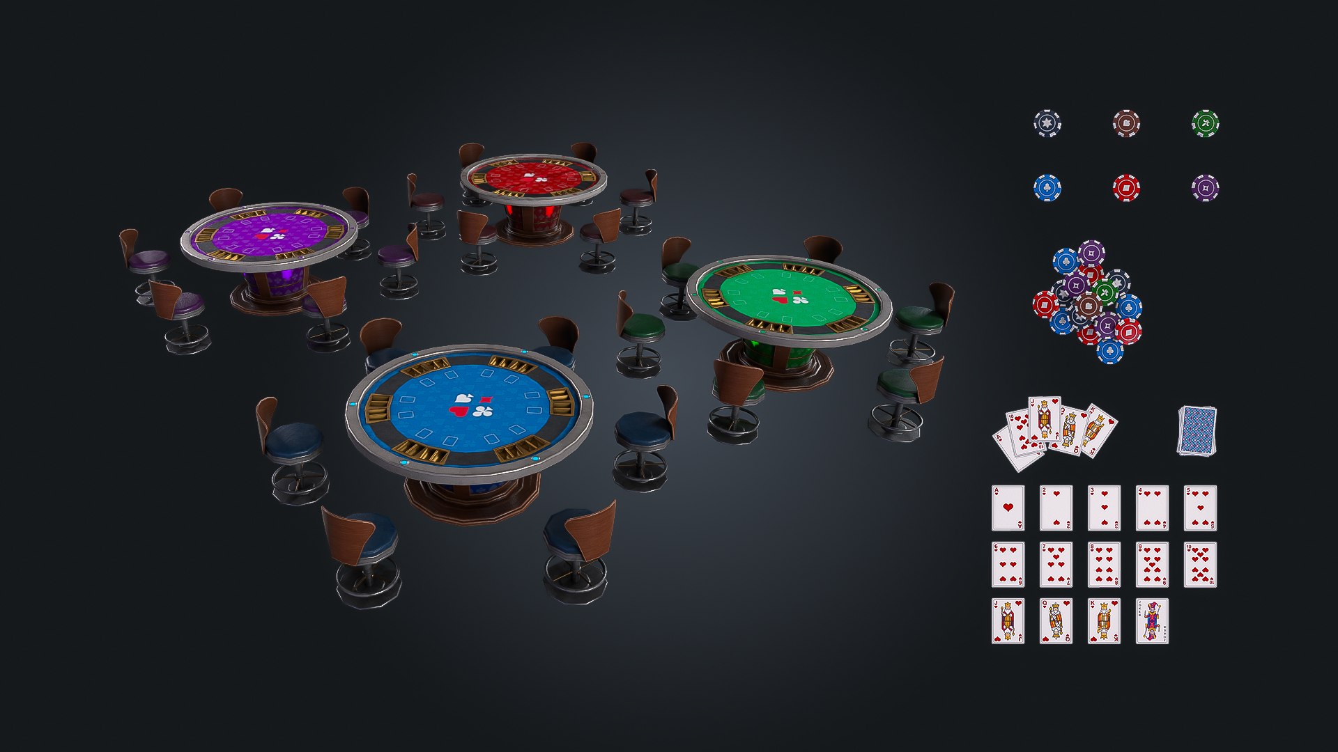 Poker Table 3D model https://p.turbosquid.com/ts-thumb/q3/n8ocVG/rF/img_7/jpg/1783715943/1920x1080/fit_q87/b569e26896337417834720fabb62947134361a38/img_7.jpg