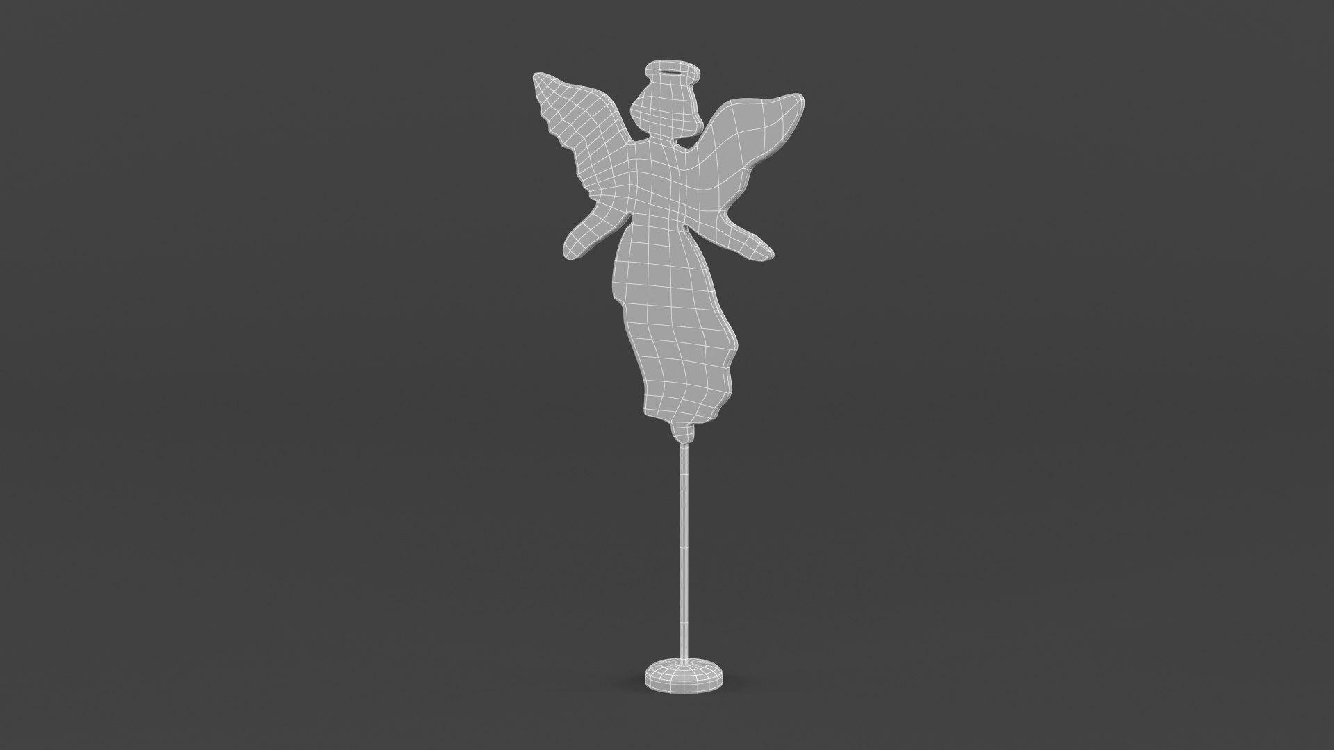Wooden Angel 3D model TurboSquid 2082512