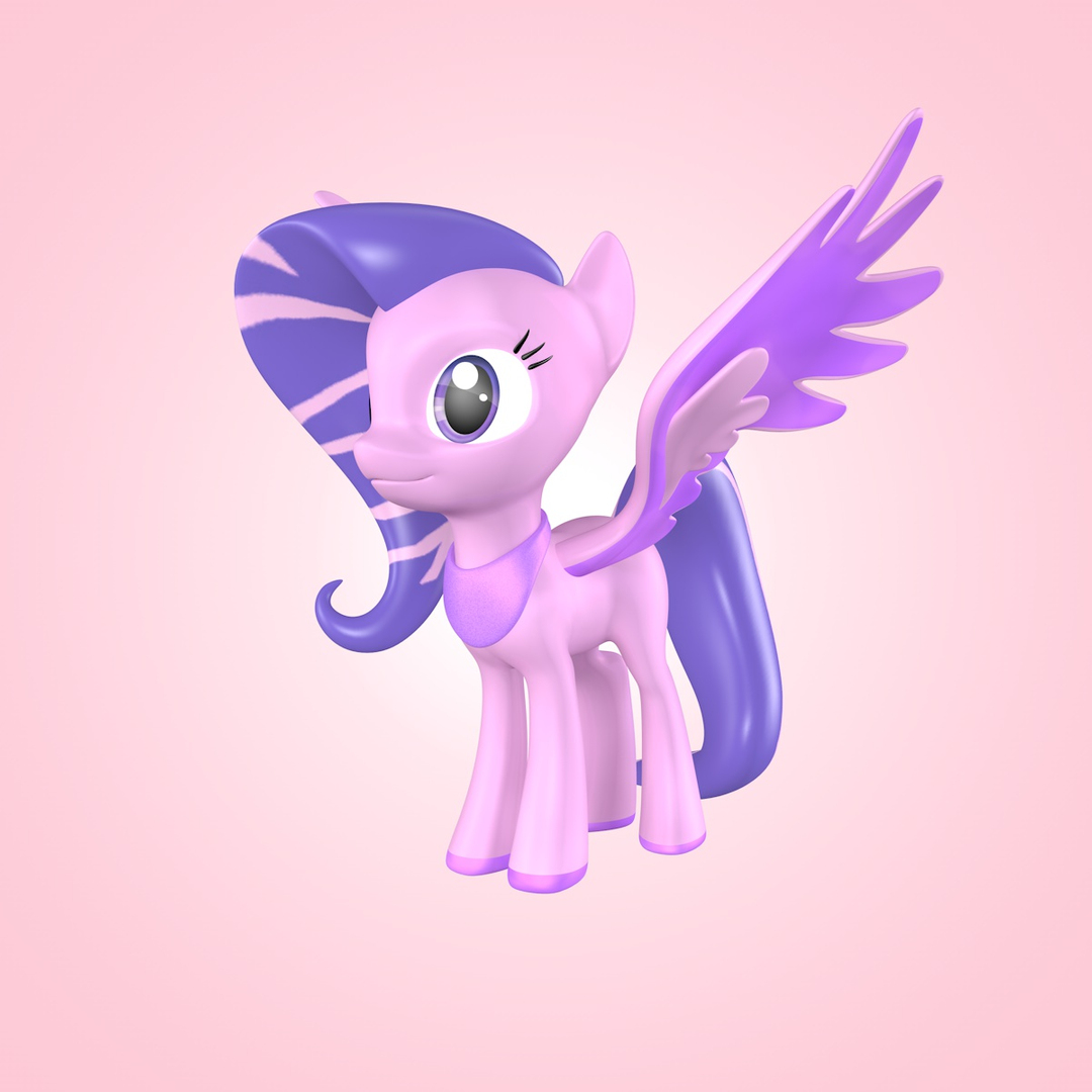 Twilight Sparkle - Little Pony 3D model 3D printable