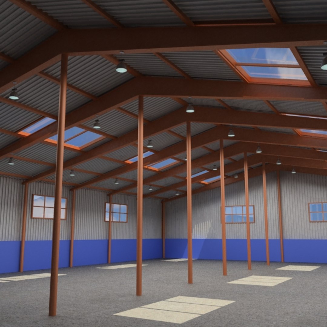 3d Warehouse Building Model