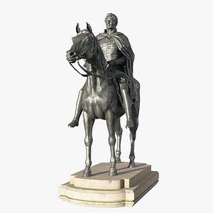 3D Equestrian statue of the Duke of Wellington