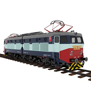 3D Electric locomotive model