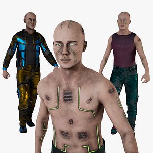3D model Azur Cyber Man
