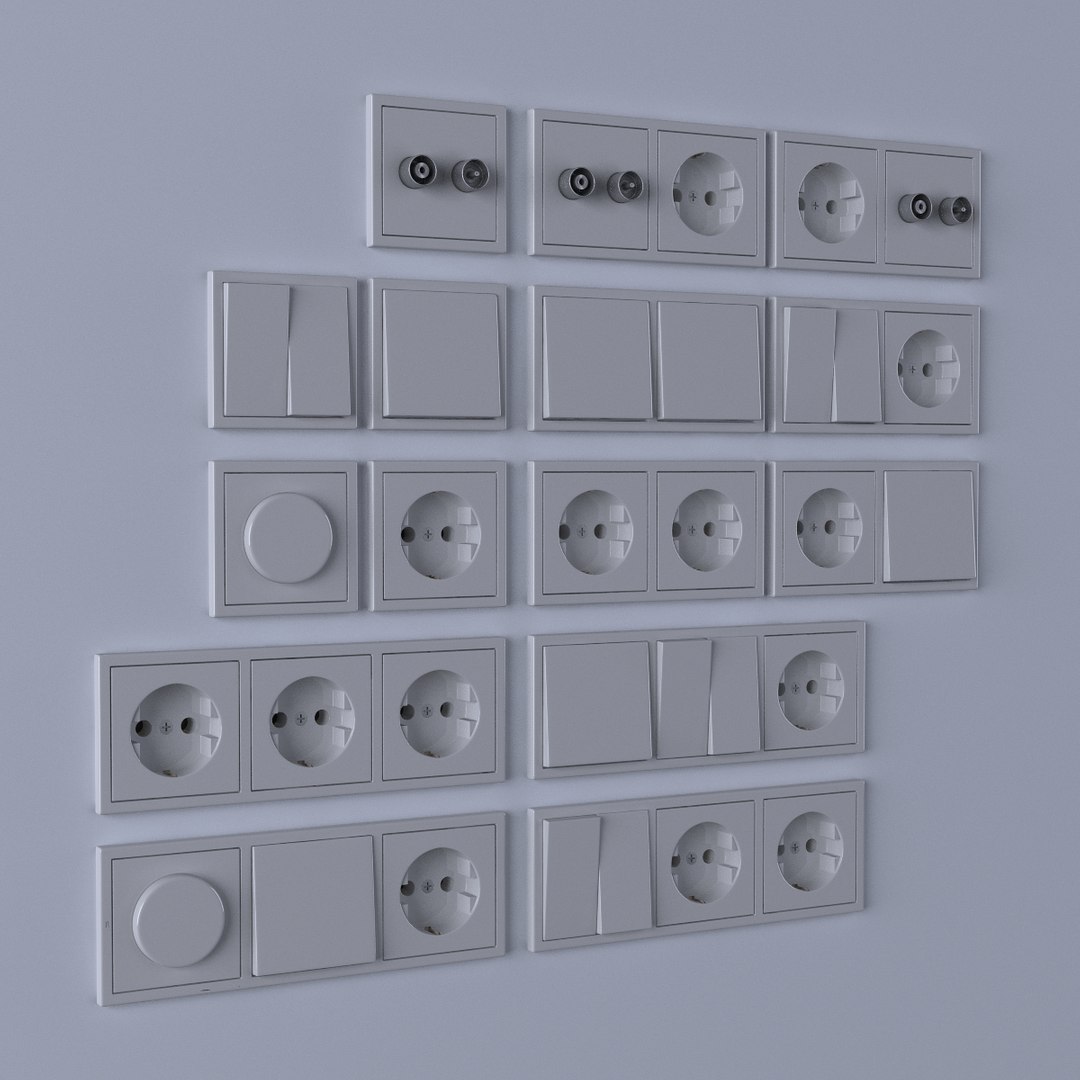 Light Switches C4d