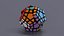 Złożona zabawka Rubik Megaminx