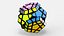 Złożona zabawka Rubik Megaminx