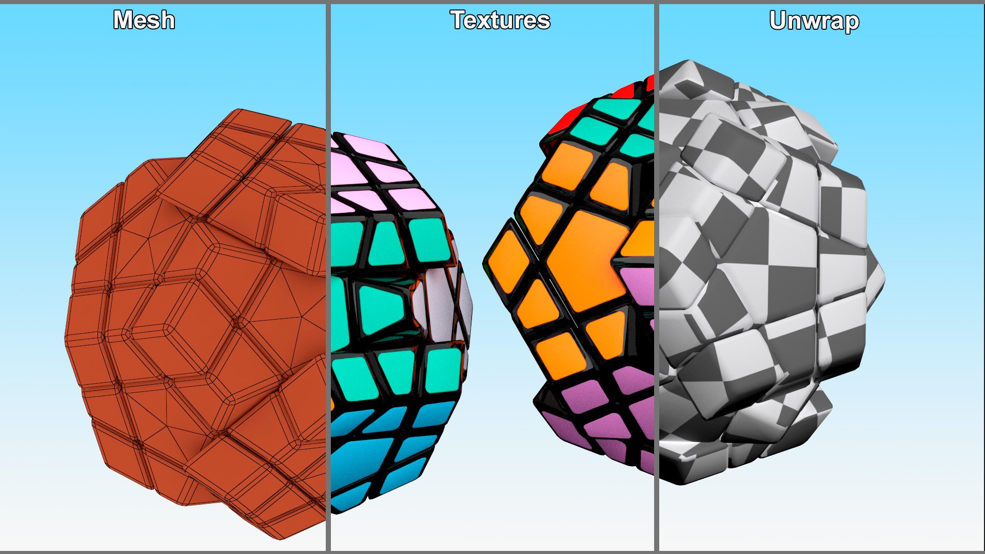 3D Subassembled Rubik Megaminx Puzzle Toy model https://p.turbosquid.com/ts-thumb/q4/6fER0D/Ny/subassembledrubikmegaminxpuzzletoymb3dmodel010/jpg/1708606865/1920x1080/fit_q87/d90f7c19376c723b38a6ea602482987cf6154339/subassembledrubikmegaminxpuzzletoymb3dmodel010.jpg