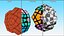 Złożona zabawka Rubik Megaminx