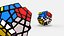 Złożona zabawka Rubik Megaminx