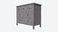 Cassettiera Kendall del fienile in ceramica