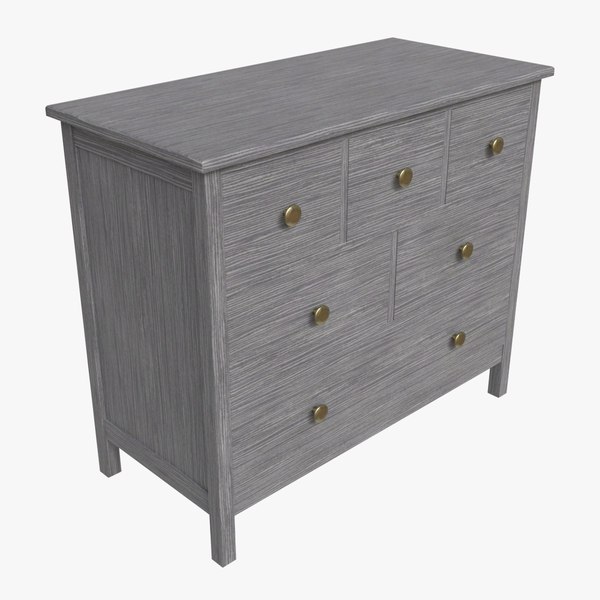 modelo 3d Pottery Barn Kendall Dresser TurboSquid 2118974
