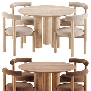 Dame Chair and Mojave Table