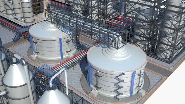 Industrial area 04 3D model - TurboSquid 1552549