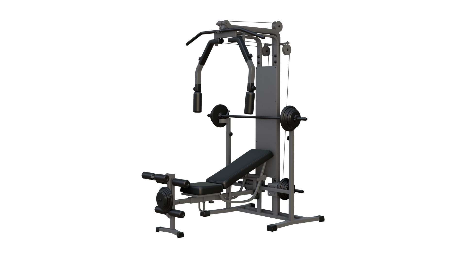 3D Gym Equipment 2 - TurboSquid 2005406