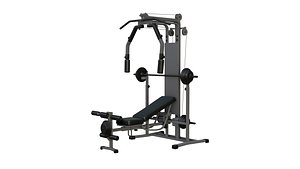 3D Gym equipment 2