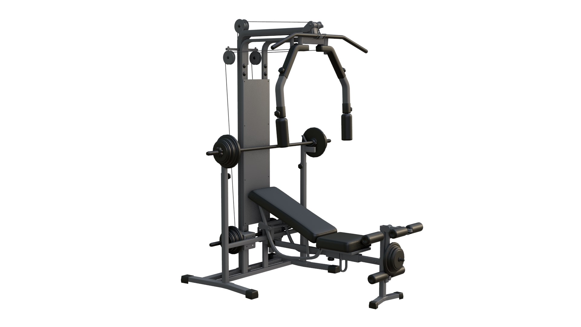 3D Gym Equipment 2 - TurboSquid 2005406