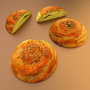 food sor qogal 3d model