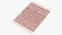Modern Wool Rug Red