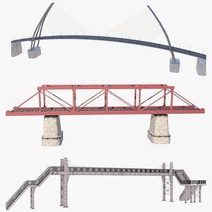 Bridges Collection 2 3D model