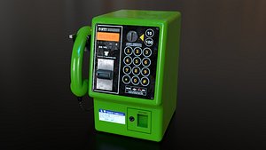 3D Japanese Payphone