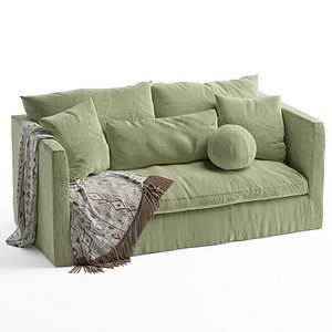 3D Snowshill 2 Seater Sofa model