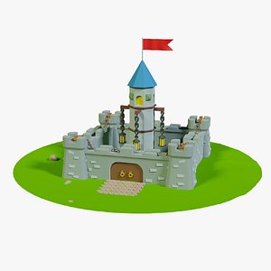 Stylized Castle 3D