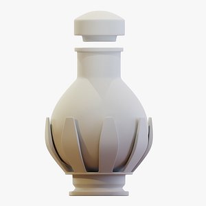Mystic Potion Bottle Vase 3D model