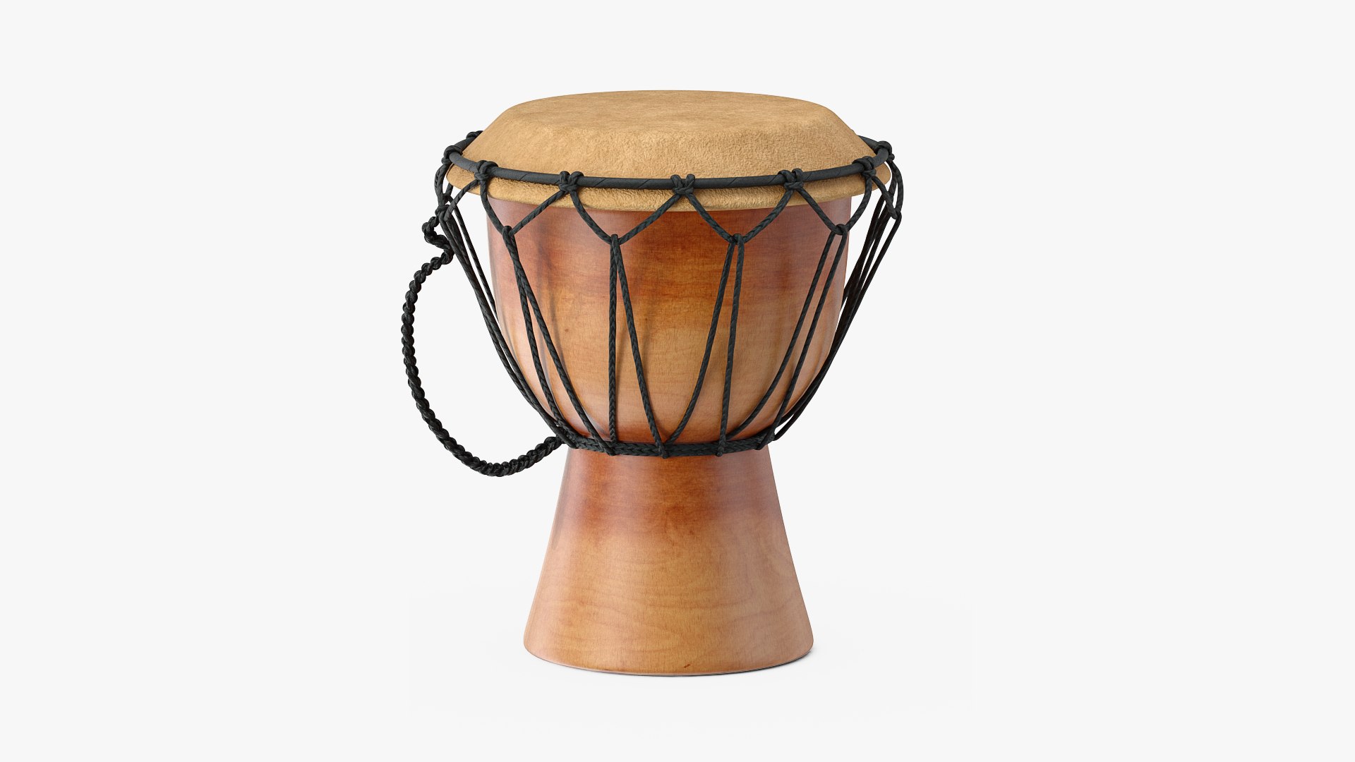 Djembe Drum 3D model preview