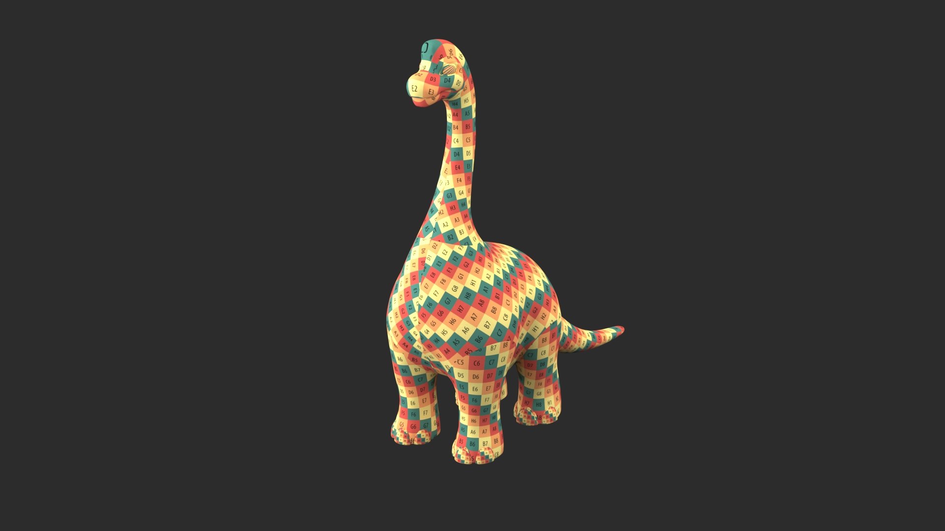 Cartoon Dinosaur Brachiosaurus 3D model - TurboSquid 2024937