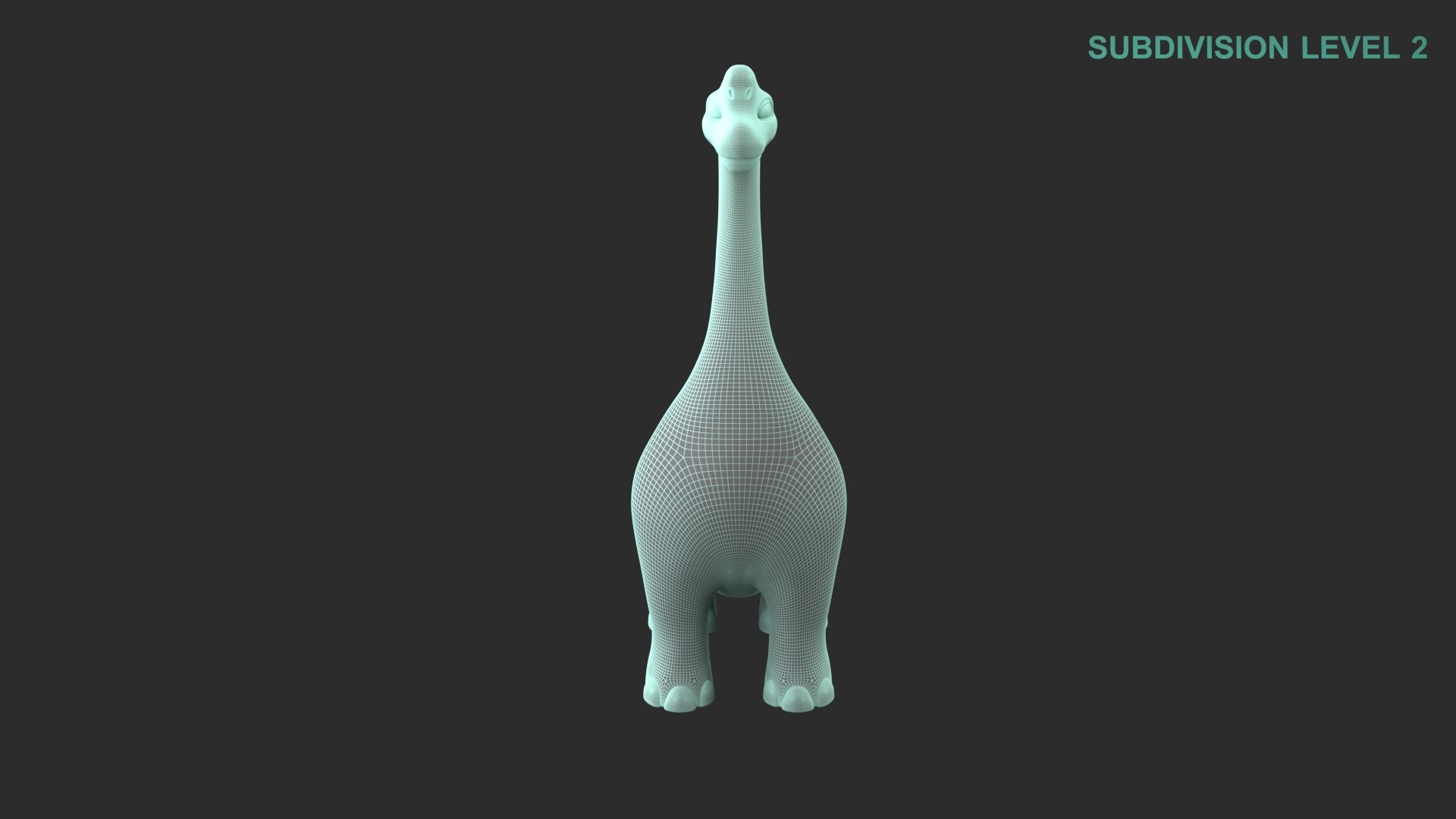 Cartoon Dinosaur Brachiosaurus 3D model - TurboSquid 2024937