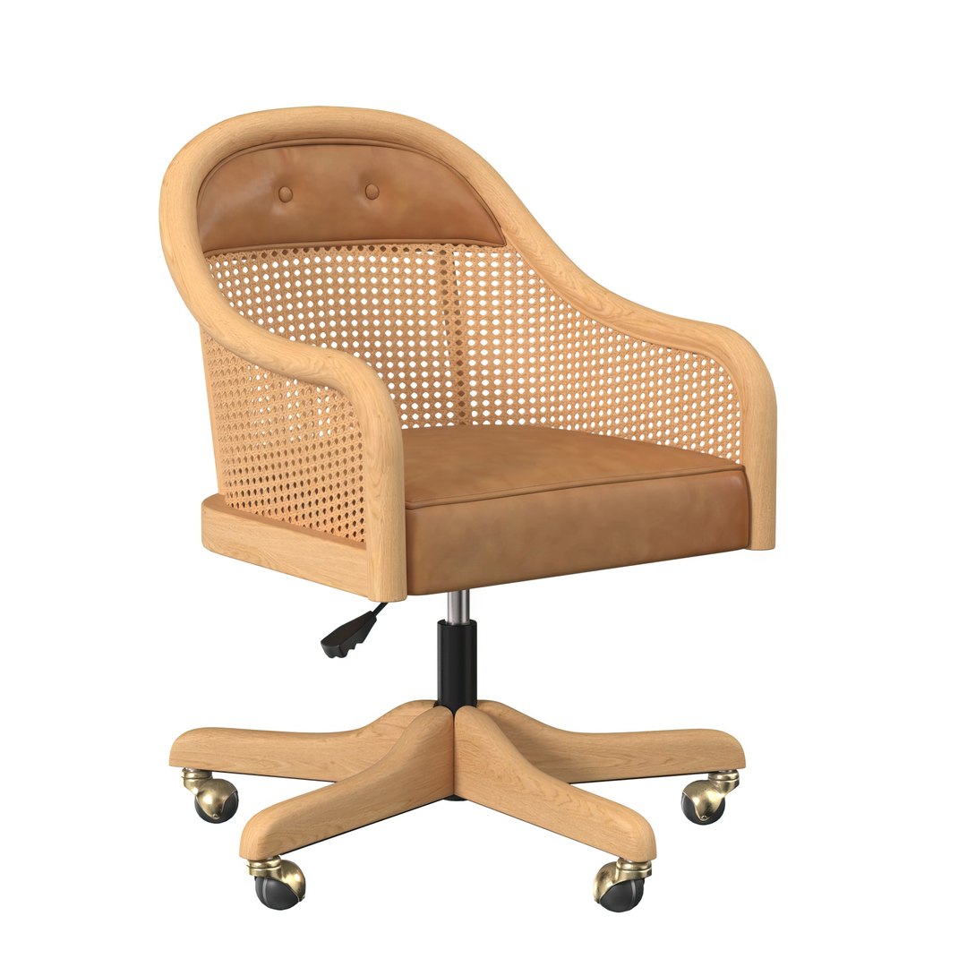 3D Model Ellison Swivel Desk Chair PBR TurboSquid 2160057