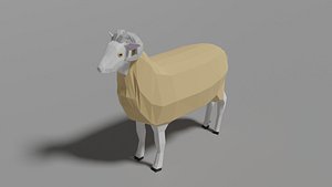 nature animal mammal 3D model