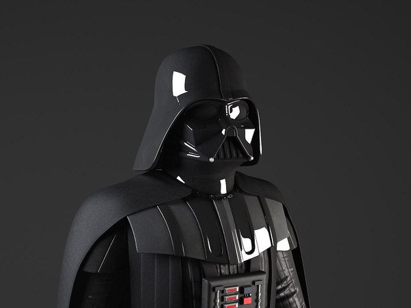 Star Wars Darth Vader Rigged for Maya