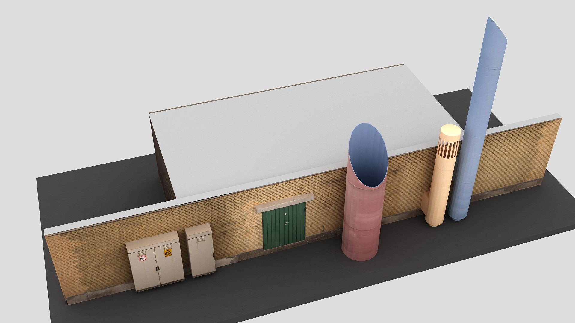 Building 32 3D Model - TurboSquid 1589091