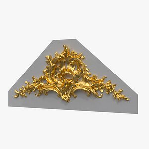 3D Plaster Decorative Bow DS228