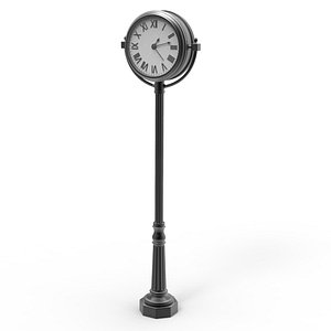 o clock downtown 3d model