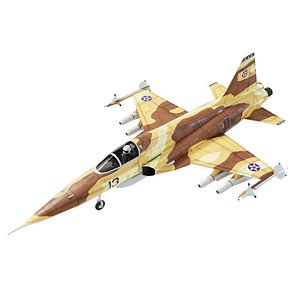 Northrop F-5 Tiger lowpoly jet fighter 3D model