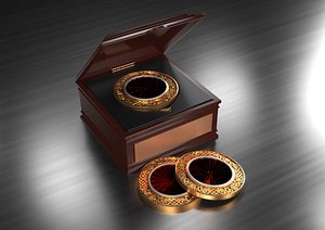 3D model commemorative coin