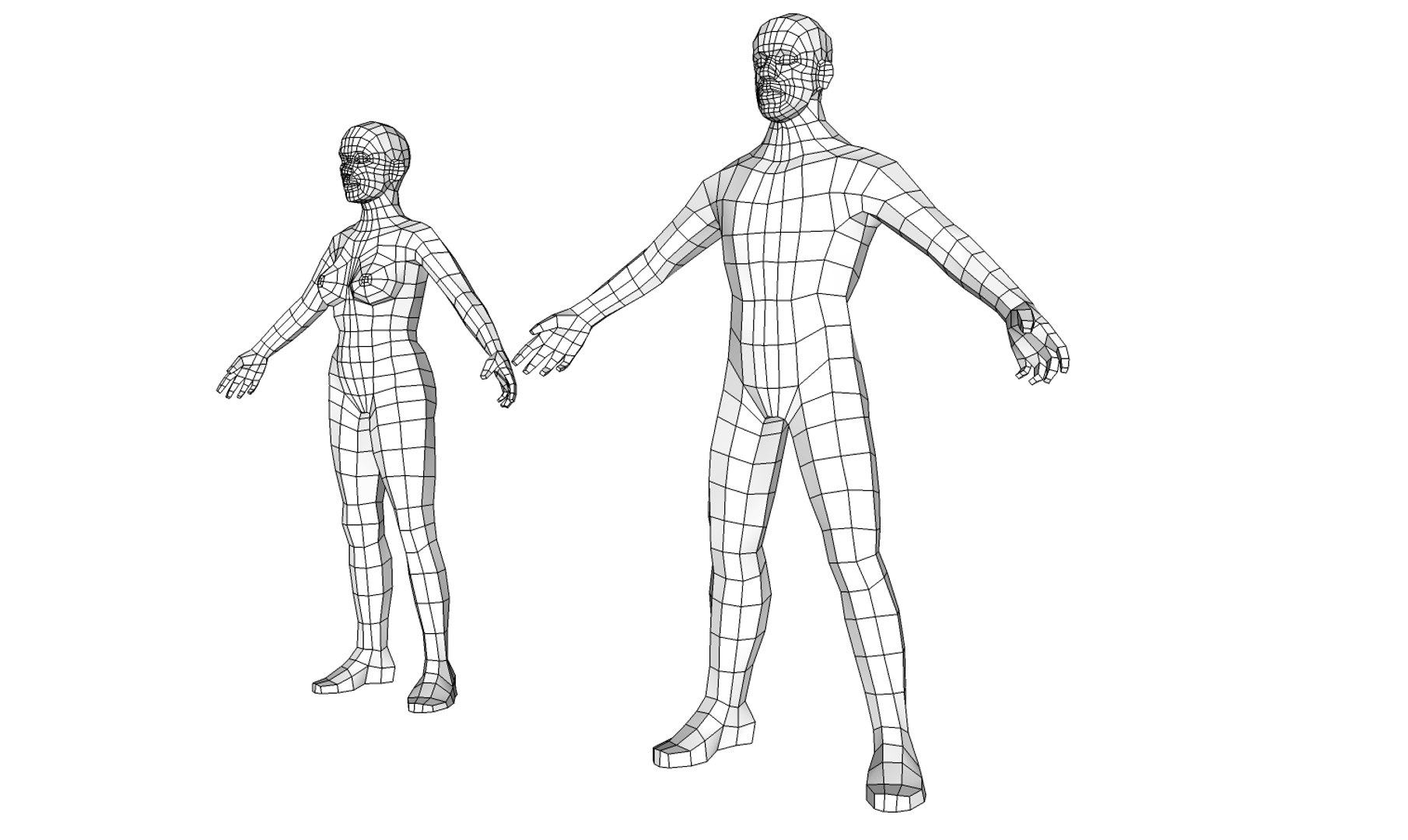 3D Human Base Mesh Model - TurboSquid 1586031