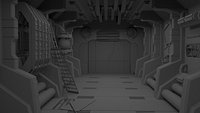 Sci Fi Hallway