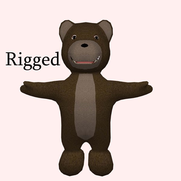 x rigged teddy