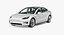 tesla cars big 3 3D model