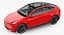 tesla cars big 3 3D model