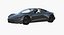 tesla cars big 3 3D model