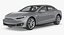 tesla cars big 3 3D model